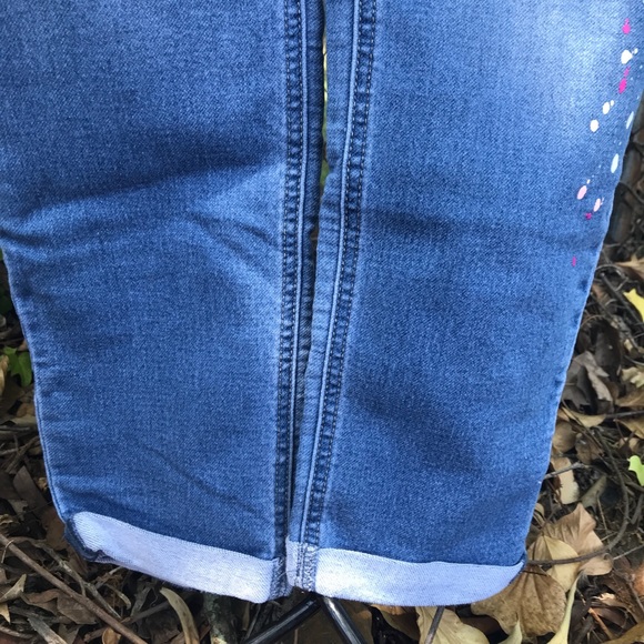 Justice Overalls Mid Rise Super Skinny 18 Plus - Picture 3 of 8